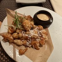 spicy korean cauliflower bites   at HanGawi in New York City