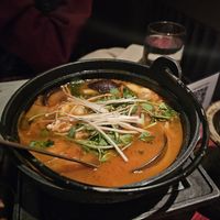 Kimchi soup at HanGawi in New York City