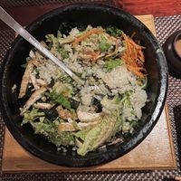 Avocado stone bowl  at HanGawi in New York City