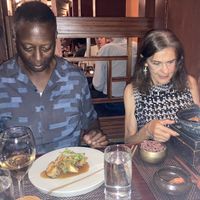 Friends joining me during restaurant week specials at Hangawi  at HanGawi in New York City