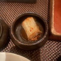 Spicy kimchi  at HanGawi in New York City