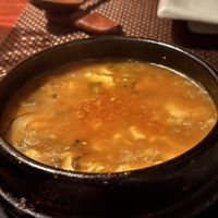 Silken tofu clay pot  at HanGawi in New York City
