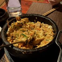 Bulgogi stone bowl  at HanGawi in New York City