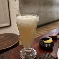 Ginger latte  at HanGawi in New York City