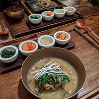 Entrees at HanGawi in New York City