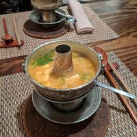 Kimchi soup at HanGawi in New York City
