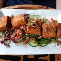 Thai Tofu Salad at Port Campbell Hotel in Port Campbell