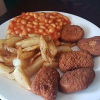 Kids meal (vg) at The Top House in Filey