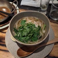 Vegetable pho at Ginger Grass in Tokyo