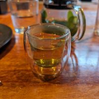 Fresh herb tea ☕ at Ginger Grass in Tokyo