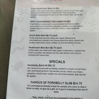 Menu 4/2023  at Mama Dut in Portland