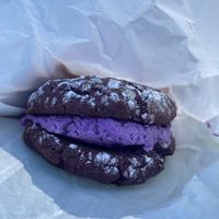 Ube whoopie pie at Mama Dut in Portland