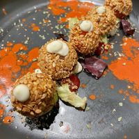 Tomates Cherries al vino (pintxo)  at Zelaik Gastrobar in Pamplona