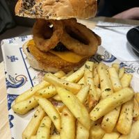 Hamburguesa vegana  at Zelaik Gastrobar in Pamplona
