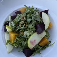 Beet and apple salad minus the cheese   at Riverside in Hood River