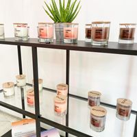 Vegan natural soy candles at AUNA in Poznan