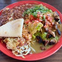 The "Emmett" vegan breakfast platter at MartAnnes in Flagstaff