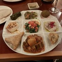 Chef’s vegan sampling  at Lebanese Taverna in Arlington