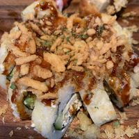 Crunch roll  at Kamakura Japanese Cuisine in Seattle