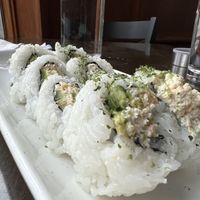 Vegan cali roll  at Kamakura Japanese Cuisine in Seattle