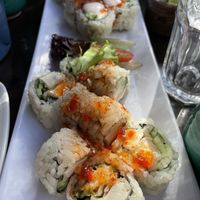 Spicy tofu roll and California roll  at Kamakura Japanese Cuisine in Seattle