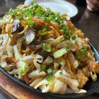 Yakisoba with tofu  at Kamakura Japanese Cuisine in Seattle