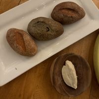 Bread with vegan butterr  at Don Sanchez in San Jose Del Cabo