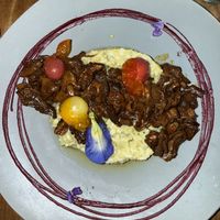 Mushroom risottoo  at Don Sanchez in San Jose Del Cabo