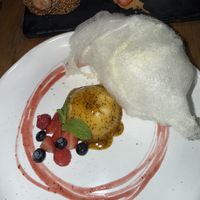 Dairy free Cheesecake  at Don Sanchez in San Jose Del Cabo