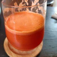 Vitamin juice at Breens Deli in Mallorca