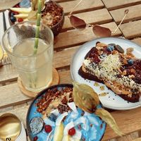 Breakfast  at Breens Deli in Mallorca