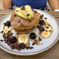 Pancakes   at Breens Deli in Mallorca