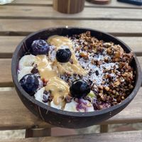Fruit bowl   at Breens Deli in Mallorca