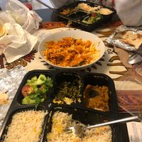 This was two vegan lunch combos and a vegan veggie masala  at Star of India in Hollywood