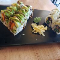 Rollin' up my heart and you roll my world at Sushi at the Park in Cary