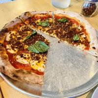 Macho man at Lucile Pizza & Wine Bar in Sarasota