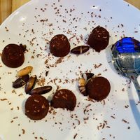 Chocolate truffles  at Lucile Pizza & Wine Bar in Sarasota