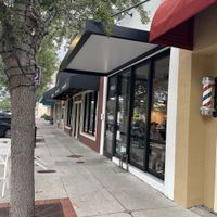 Outside at Lucile Pizza & Wine Bar in Sarasota