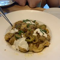 Zucchini pasta  at Lucile Pizza & Wine Bar in Sarasota