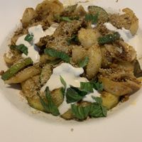 Up close and fancy pasta pic   at Lucile Pizza & Wine Bar in Sarasota