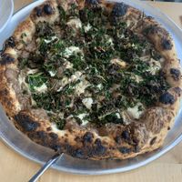 Truffled mushroom  at Lucile Pizza & Wine Bar in Sarasota