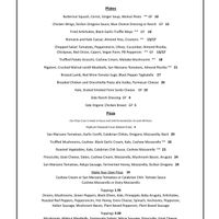 Menu   at Lucile Pizza & Wine Bar in Sarasota