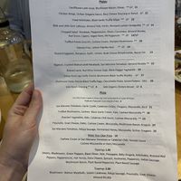 Winter menu  at Lucile Pizza & Wine Bar in Sarasota