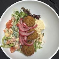 Falafel bowl (lunch)   at Base Camp Eatery in Yosemite Valley