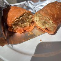 Breakfast burrito   at Base Camp Eatery in Yosemite Valley