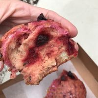 Beet pieces throughout  at SPLIT Bakehouse in La Mesa