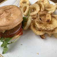 Bad Boi Chi Chi & Onion Rings  at Burger Urge in Salisbury