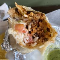 Soyrizo California burrito  at Taco Boys  in San Francisco