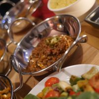Thaali feast at  Honest Supper Club in Leeds