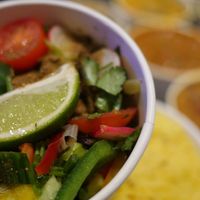 Gunpowder salad at  Honest Supper Club in Leeds